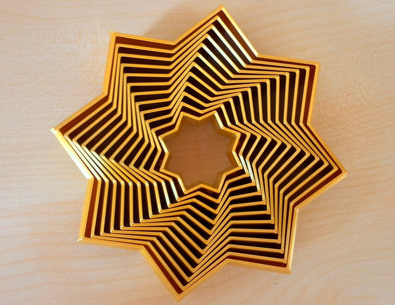 Gold Fidget Star